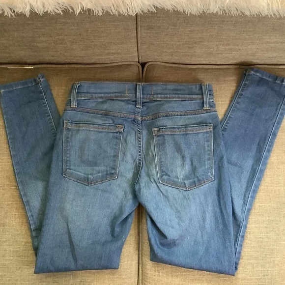 Amazing FREE PEOPLE Super Soft Skinny Jeans Womens Sz 24 - Picture 4 of 5